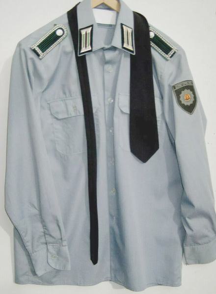 NVA Uniform NVA Hemd Volkspolizei Krawatte NVA Schulterstücke Fasching NVA DDR